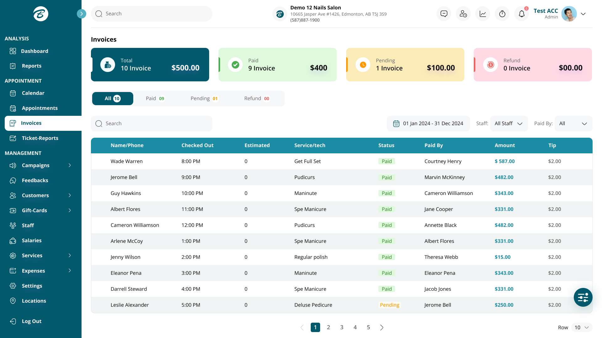 Belle Biz - Salon Management & Online Booking Platform - Image 8