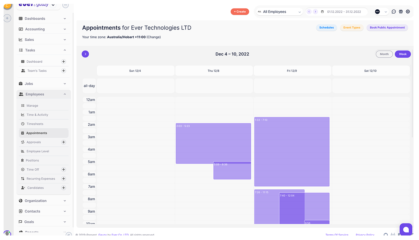 Gauzy | Open Business Management Platform ERP - CRM - HRM - ATS - PM - Image 5
