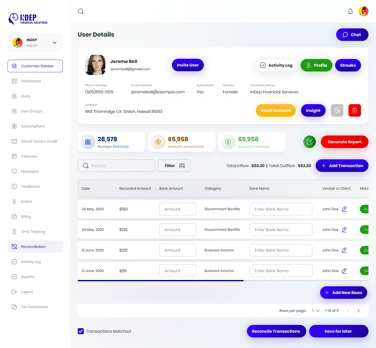 INDep- Financial Solutions & Taxation Management Platform - Image 13
