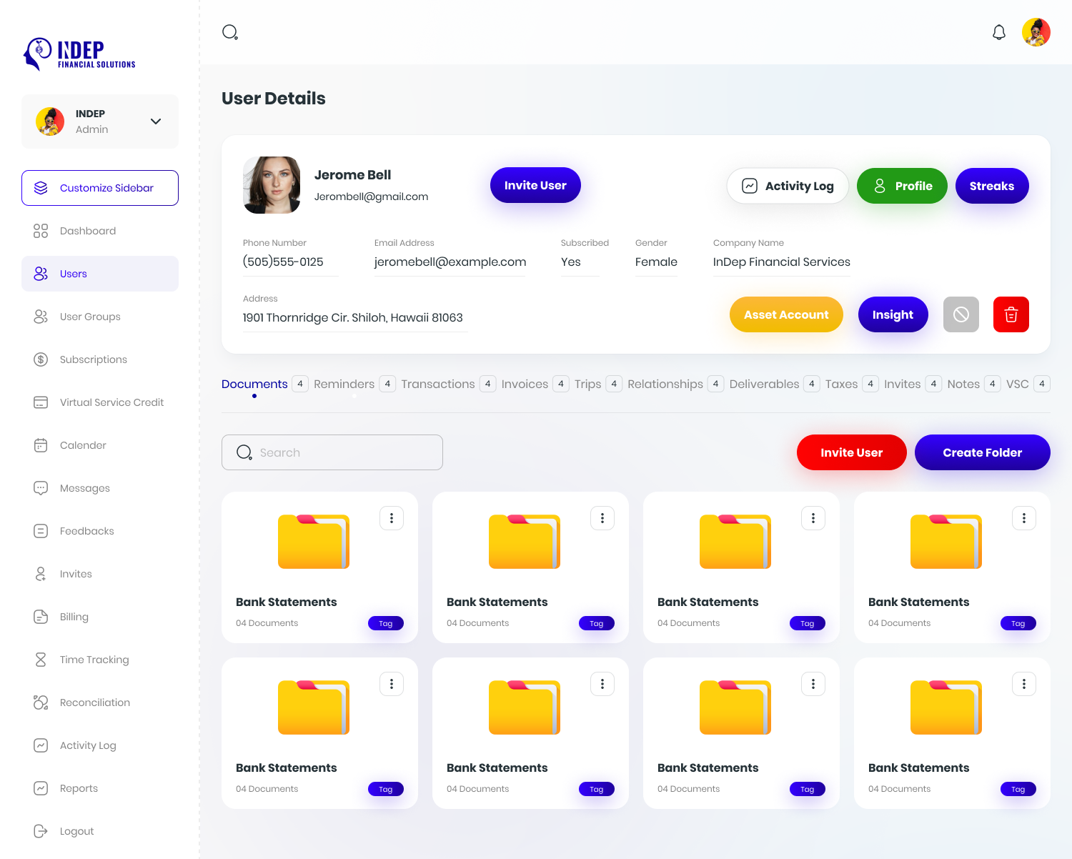 INDep- Financial Solutions & Taxation Management Platform - Image 12