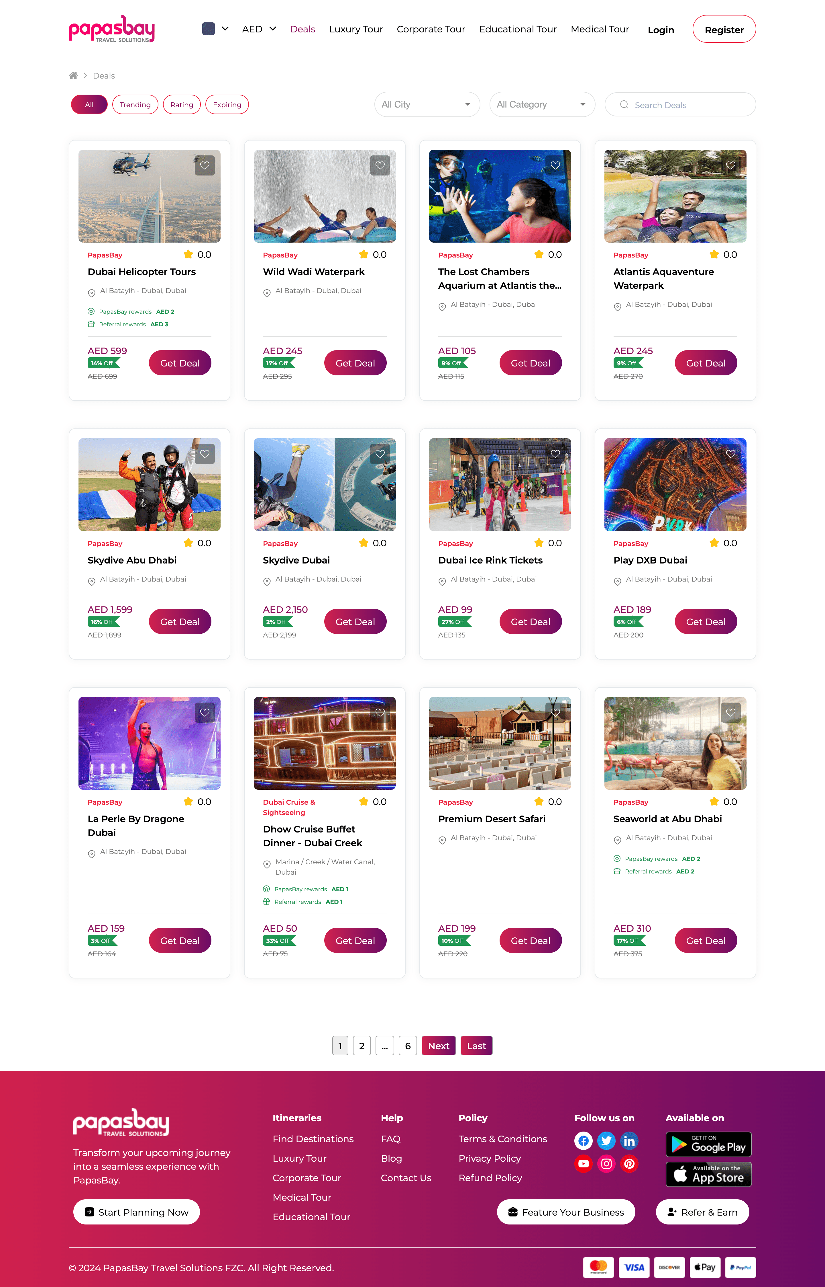Papasbay - Coupons, Ticket Selling, and Trip Planning Platform - Image 5