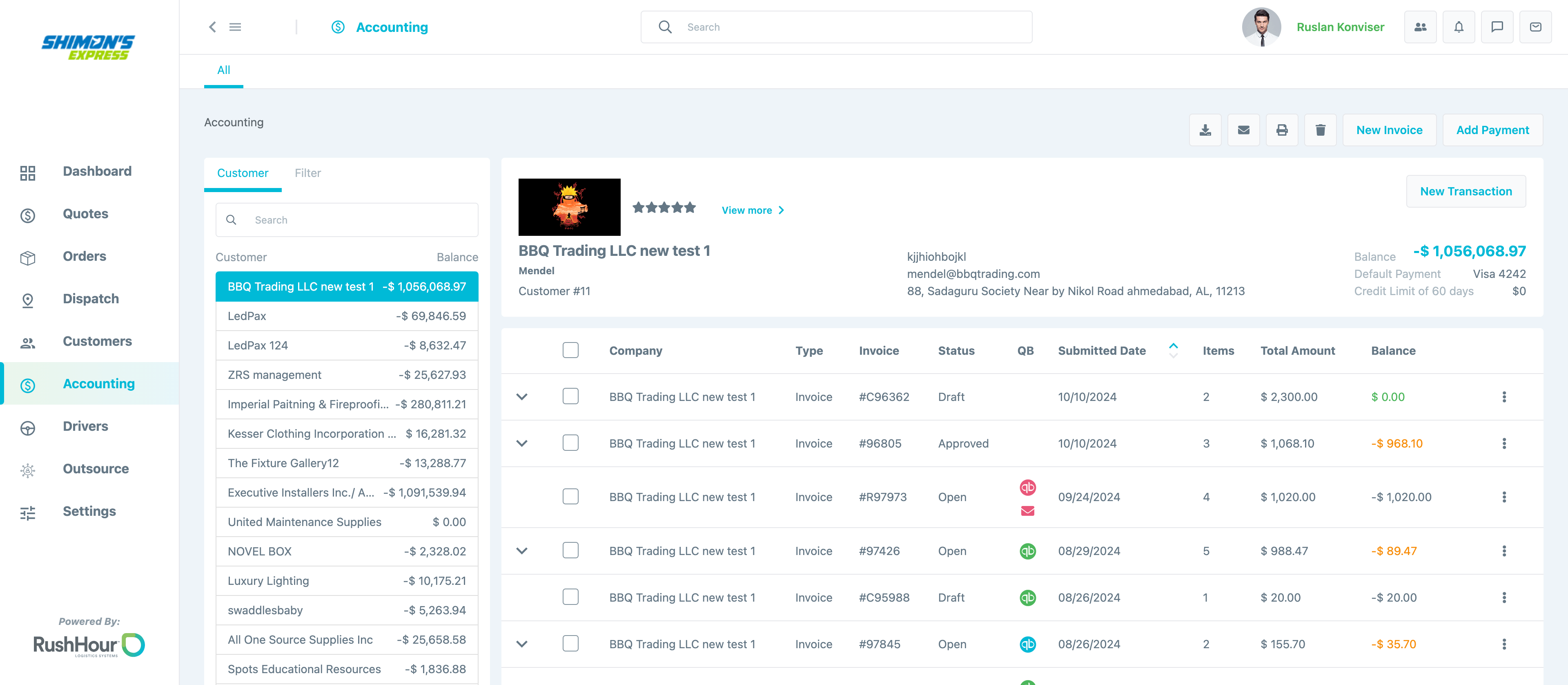 RushHourApp - Shipping Company Management Platform - Image 4