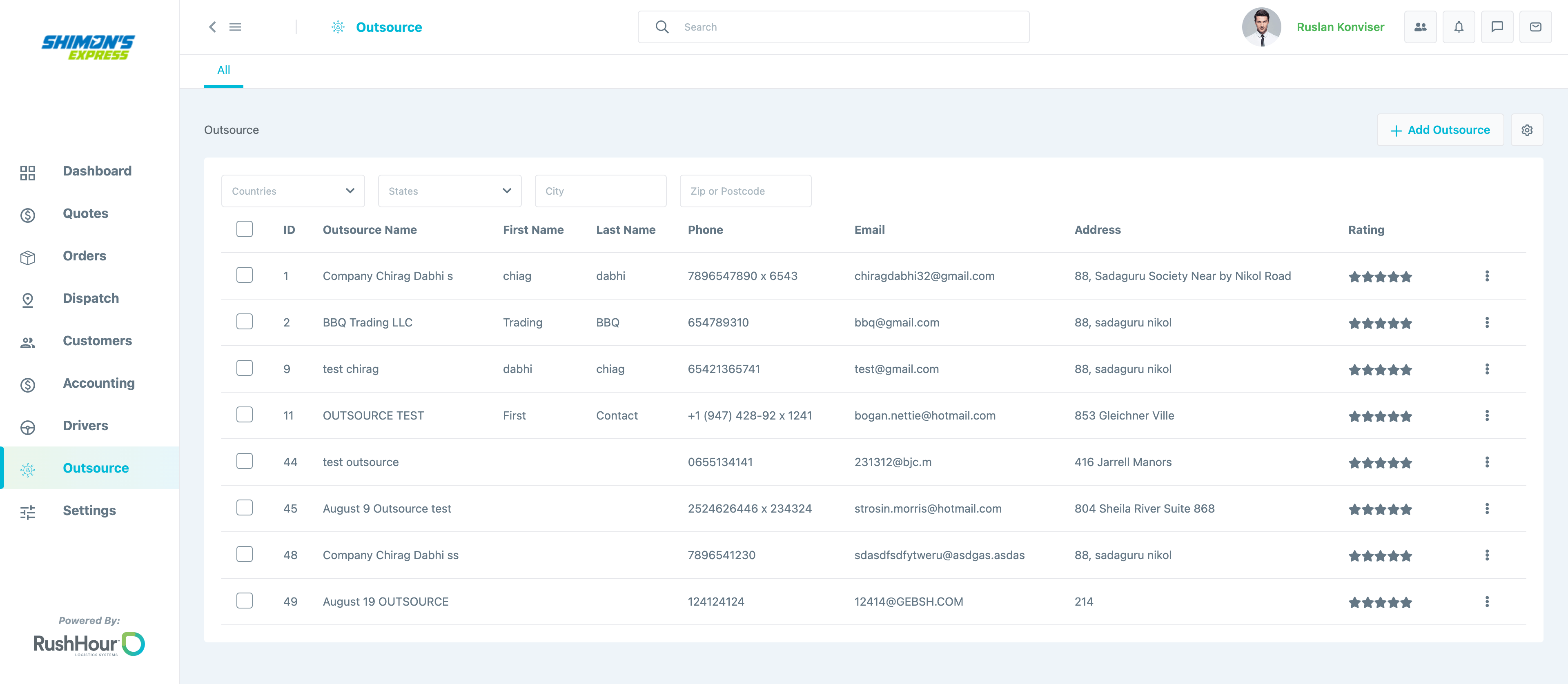 RushHourApp - Shipping Company Management Platform - Image 3